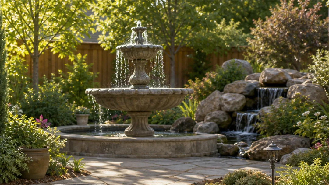 Different Types of Outdoor Fountains