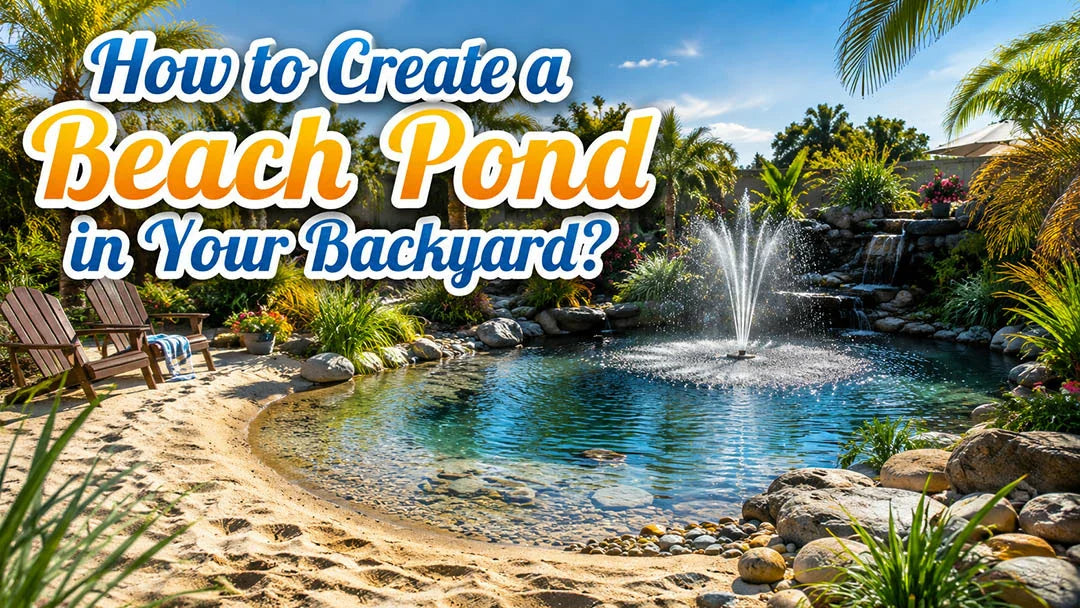 How to Create a Beach Pond