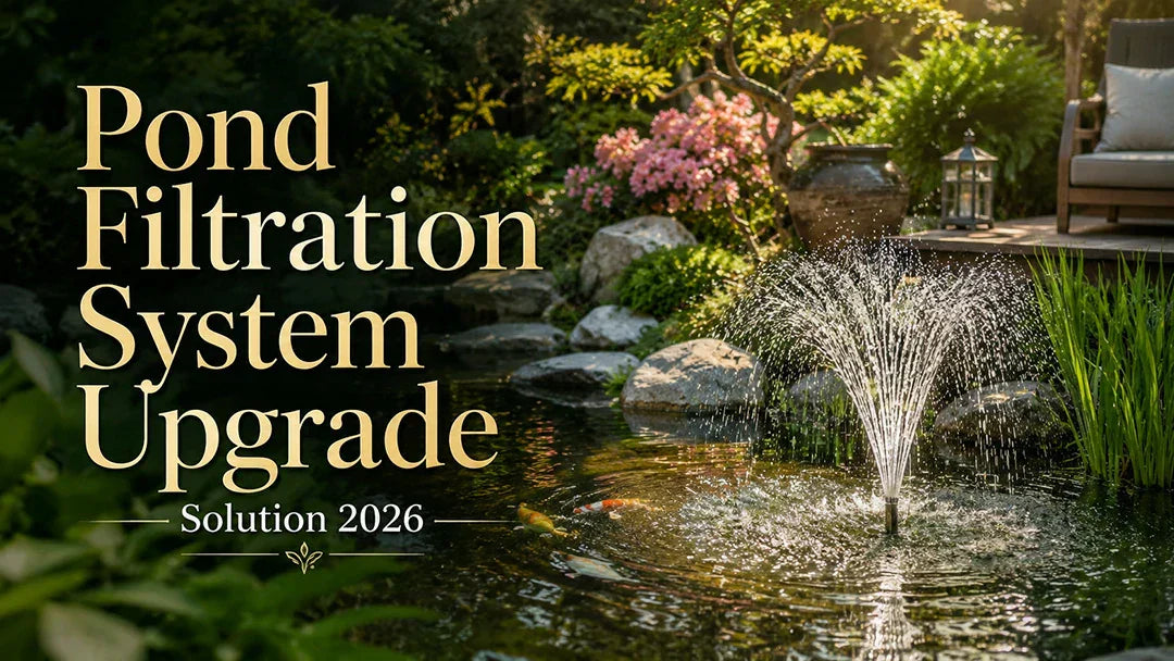 Pond Filtration System Upgrade Solution 2026