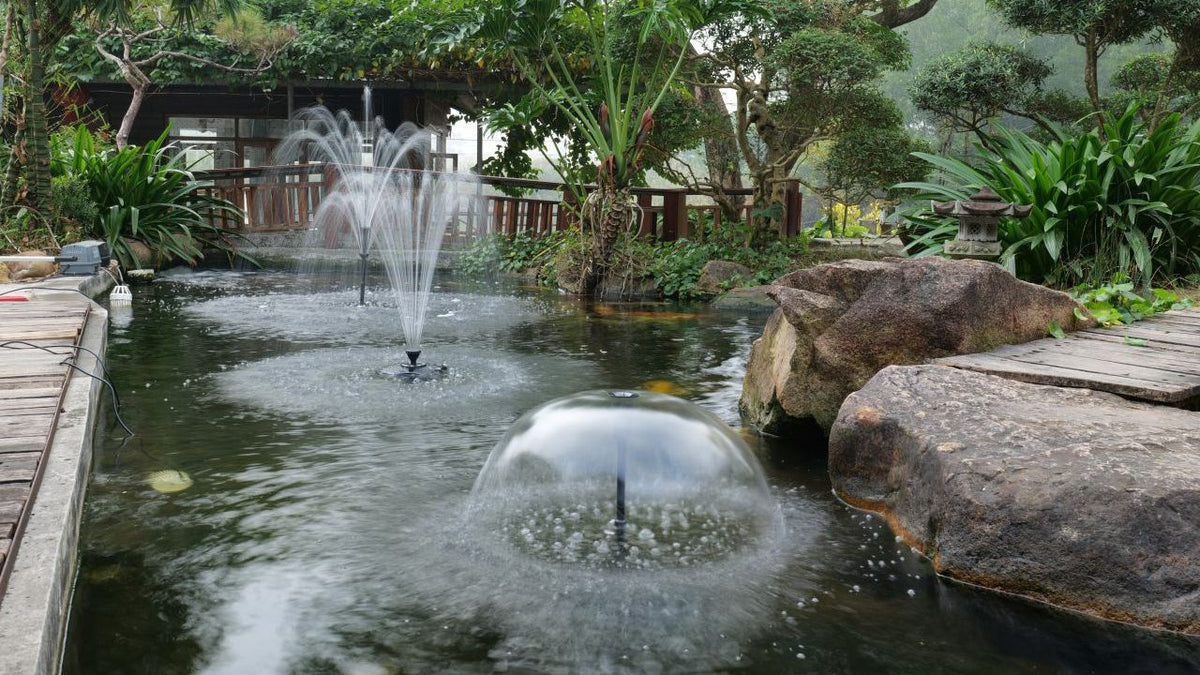 Poposoap Solar Fountain Cleaning and Maintenance Skills
