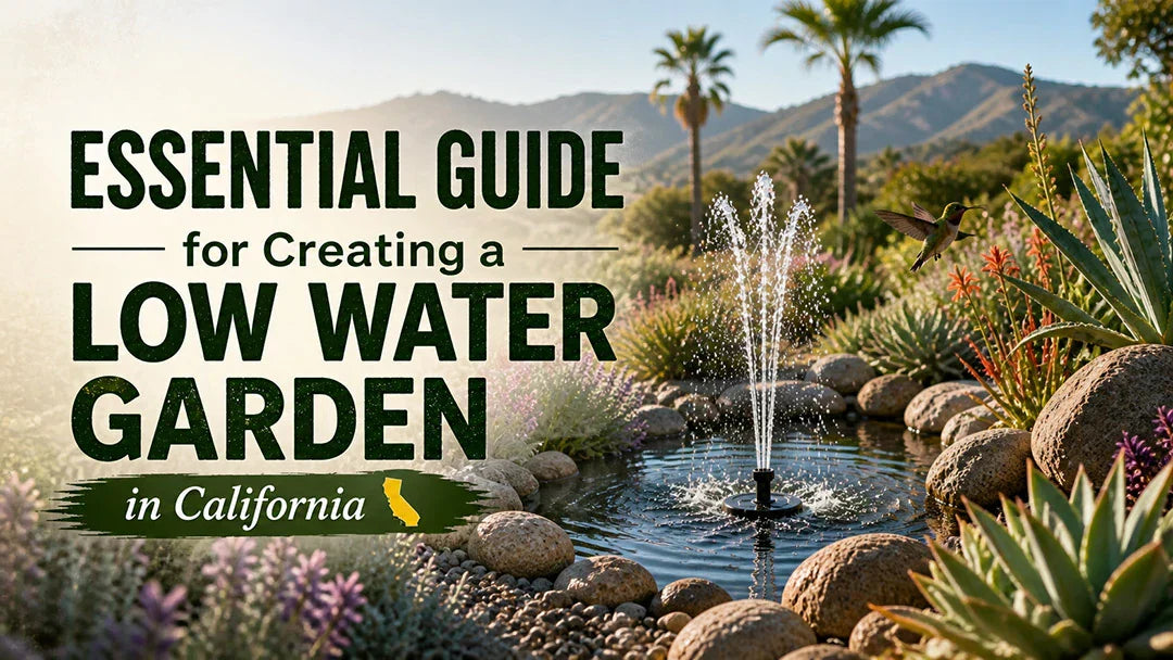 Tips for Creating a Low-Water Garden