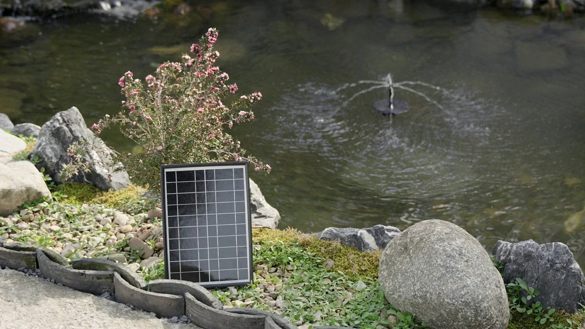 a backup battery for solar pumps