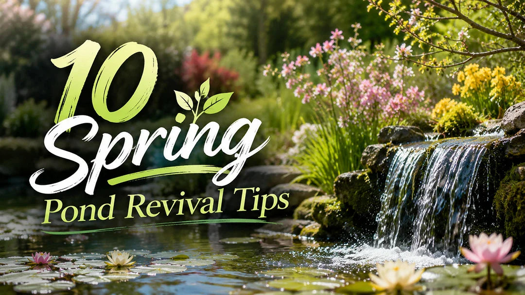fish pond spring start up