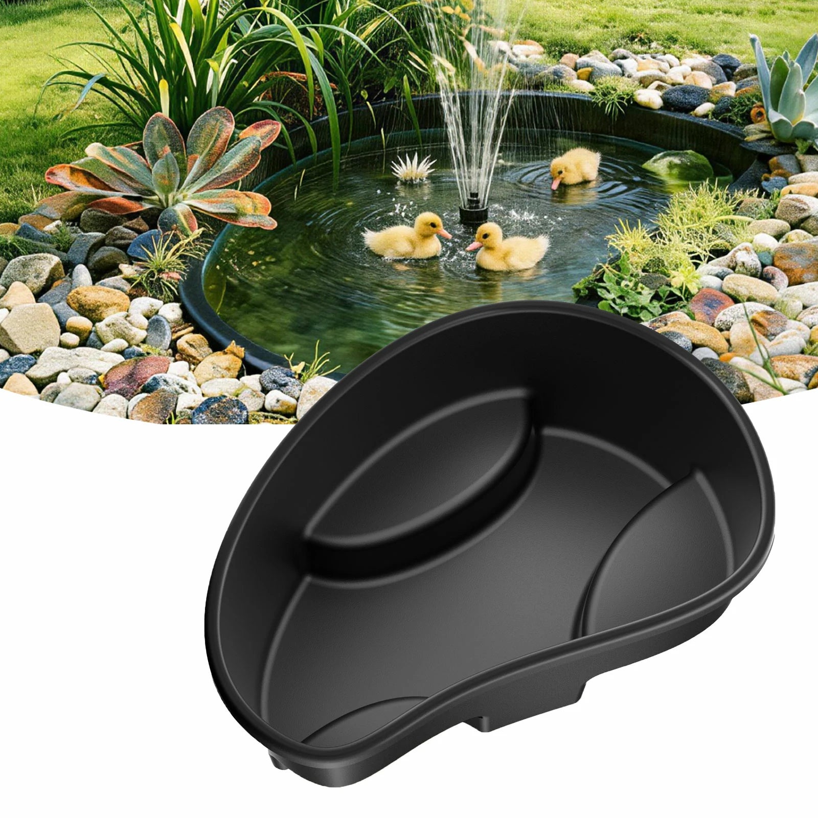 33 Gallon Rigid Preformed Plastic Ponds
