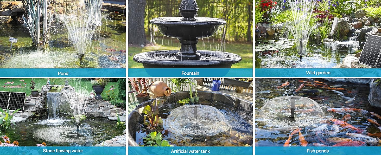 From Garden Features to Fish Tanks