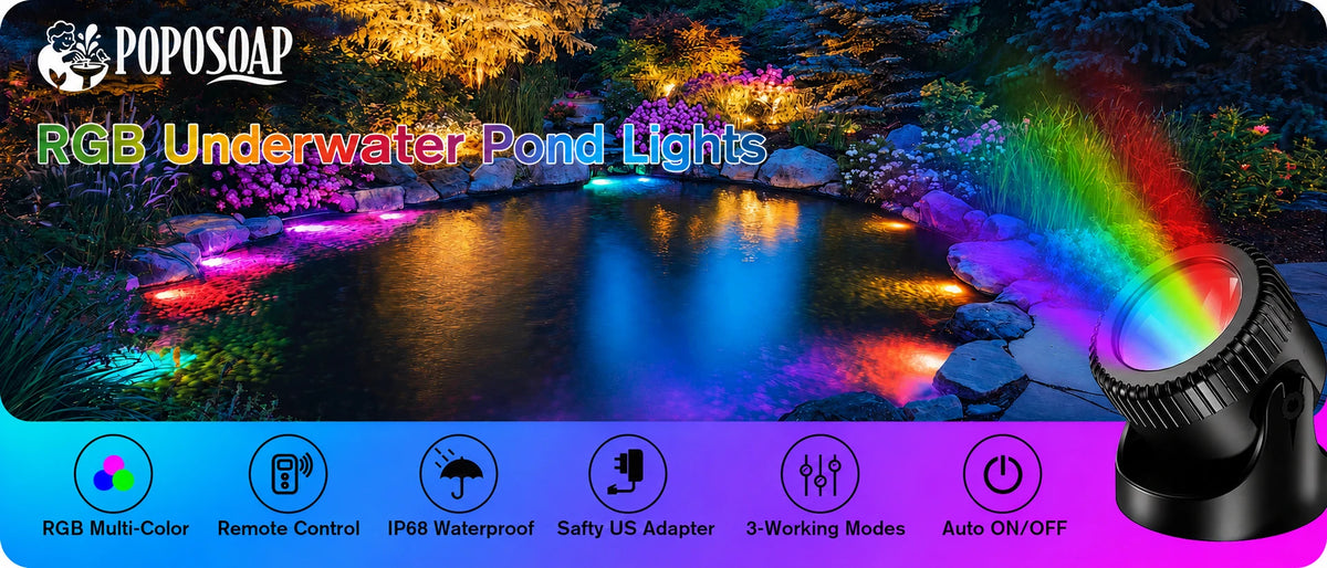 light in pond rgb