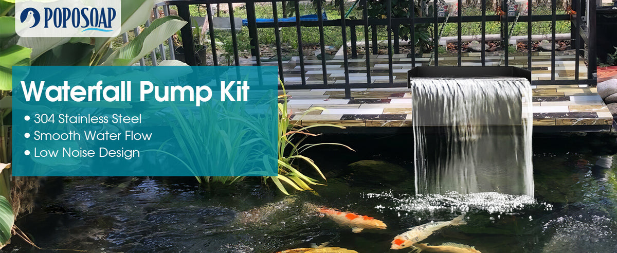 waterfall kits for backyard,waterfall spillway kit,outdoor pond waterfall kits