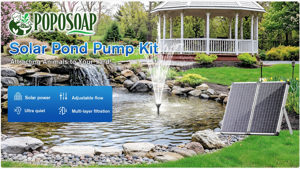 solar panel water fountain pump kit