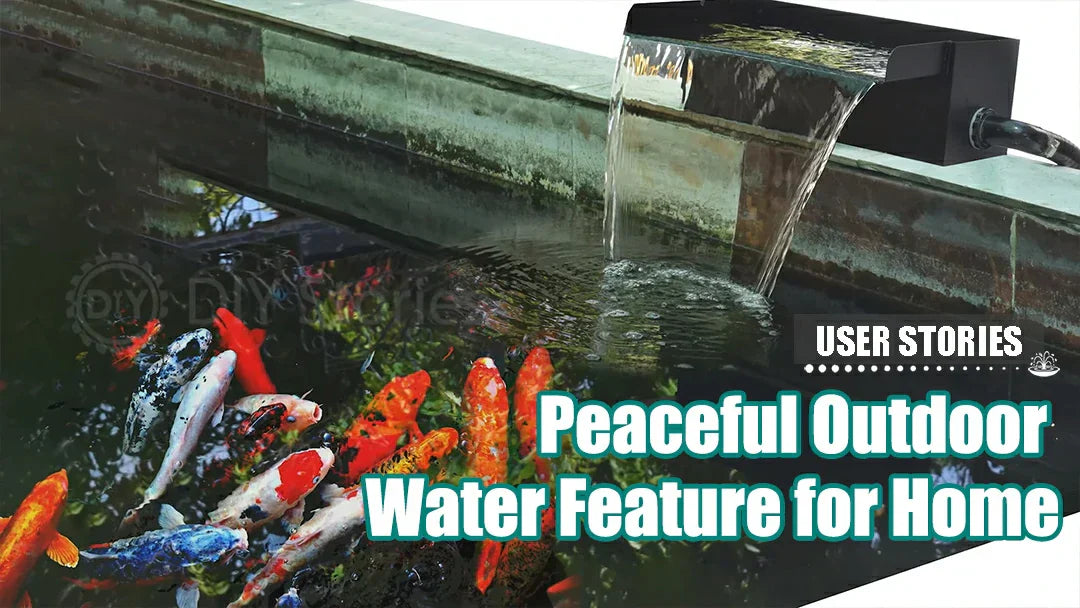 Peaceful Outdoor Water Feature for Home