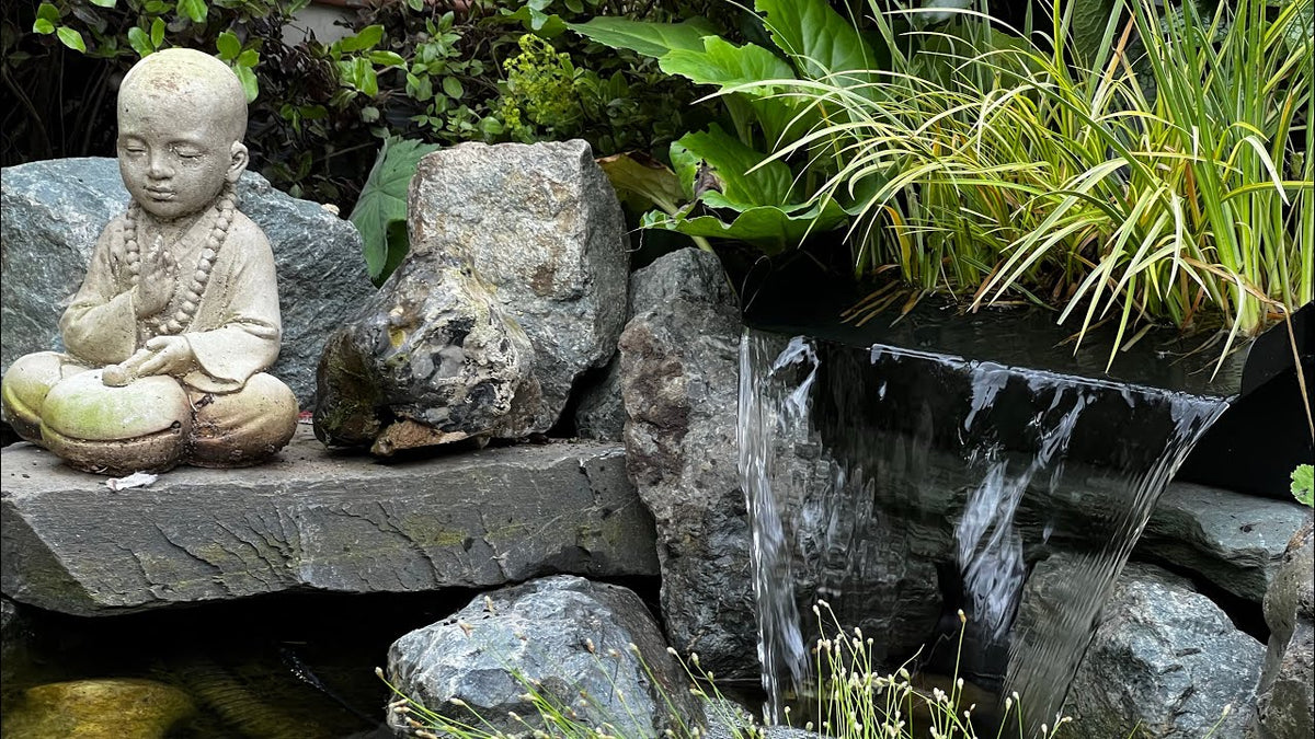 Infuse the pond with vitality: Poposoap Waterfall Kit Experience