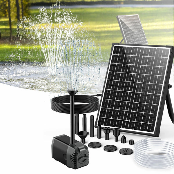 20W 280GPH Solar Fountain Pump