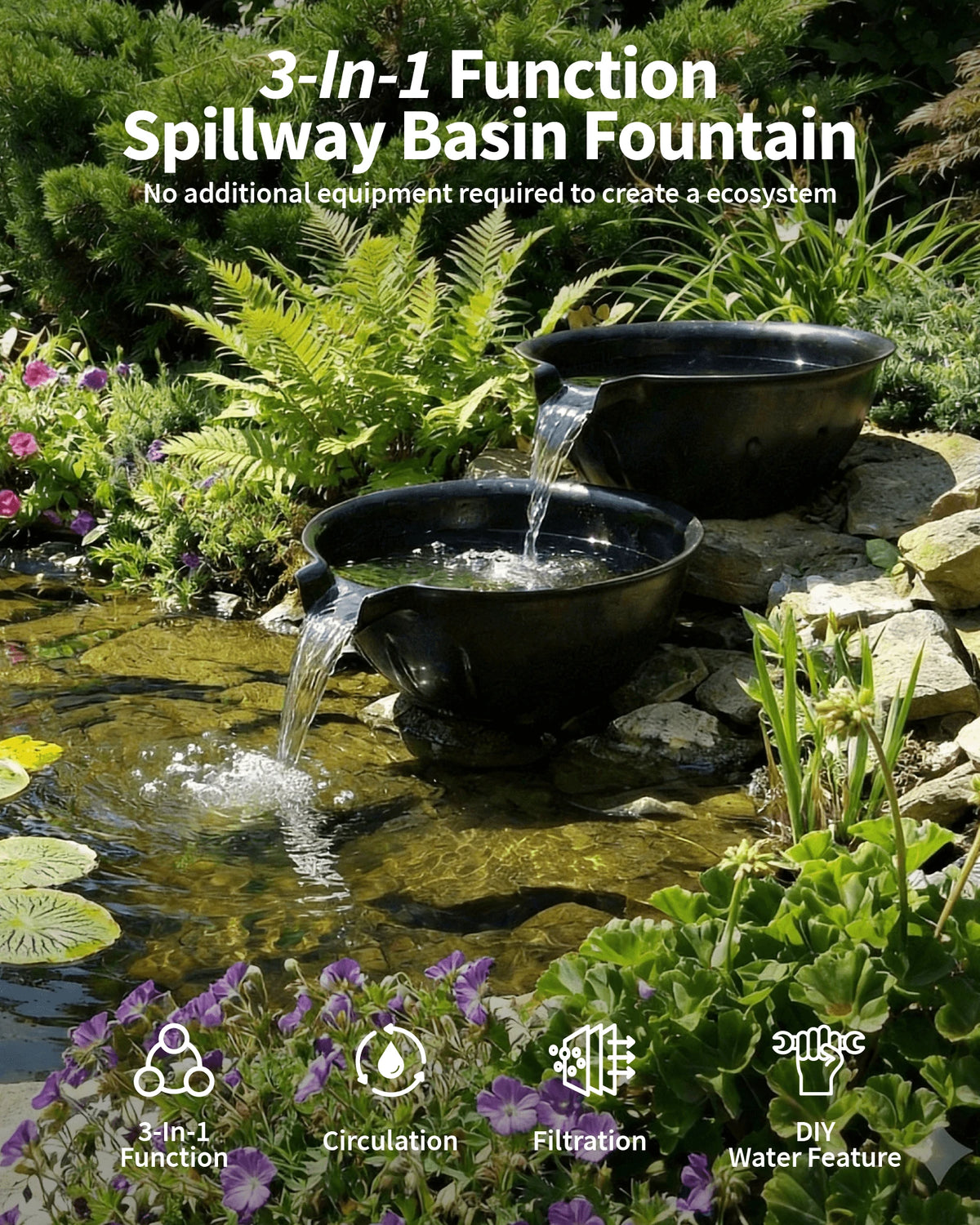 Spillway Basin Fountain Kit