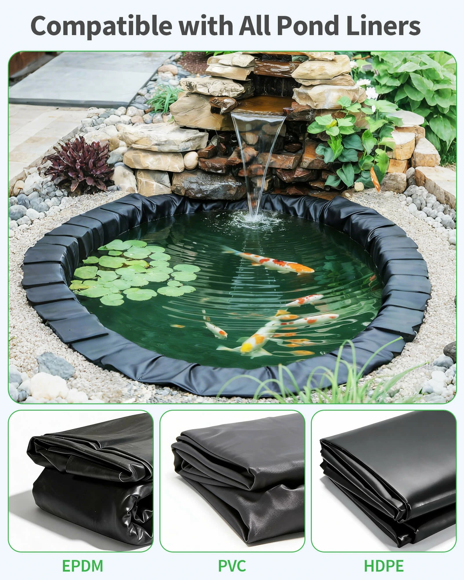 10' x 10' Pond Underlayment