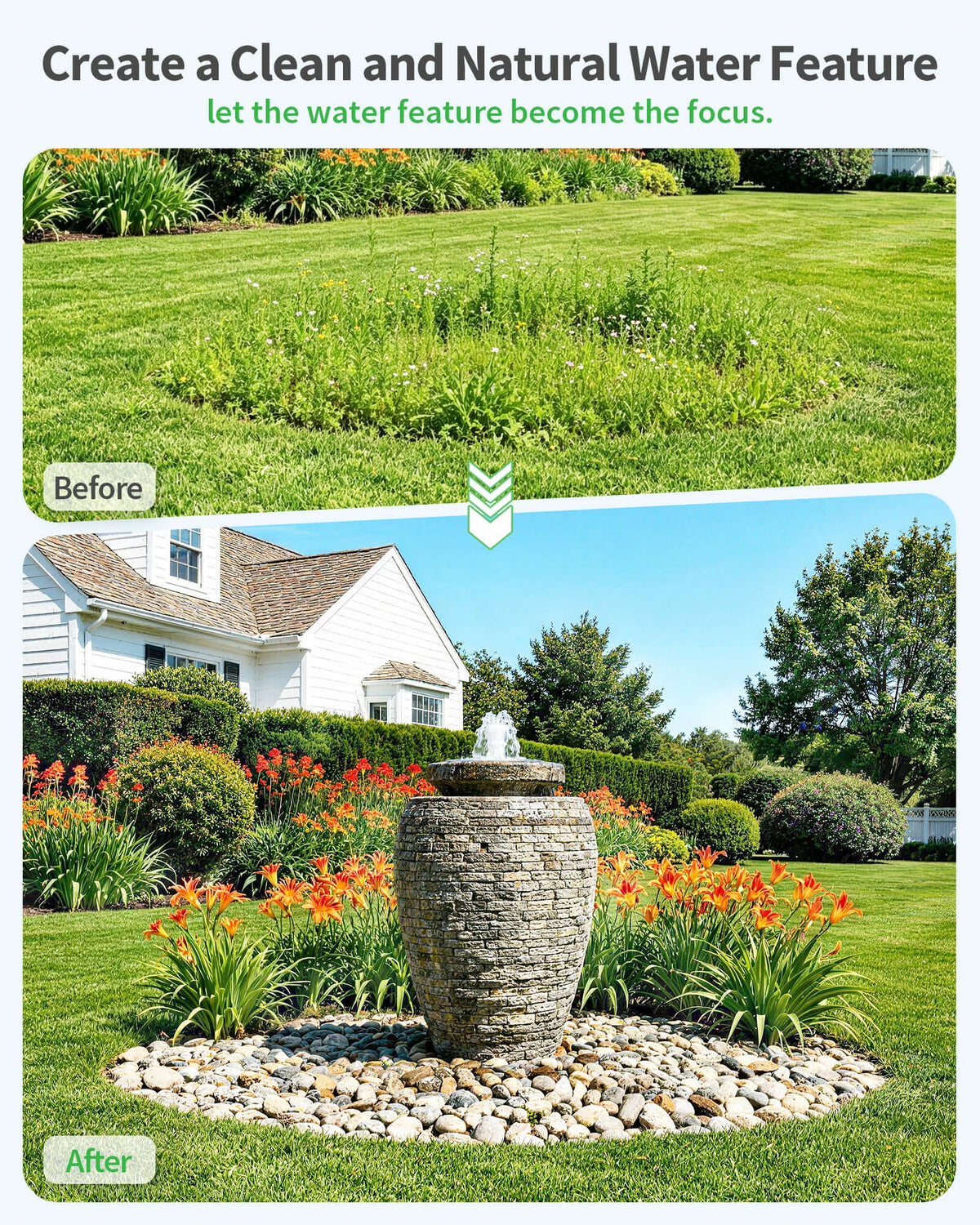 25 Gallon Fountain and Water Feature Basin