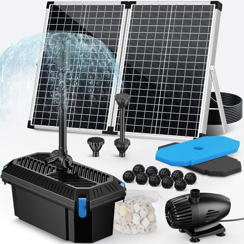 Poposoap solar Fountain