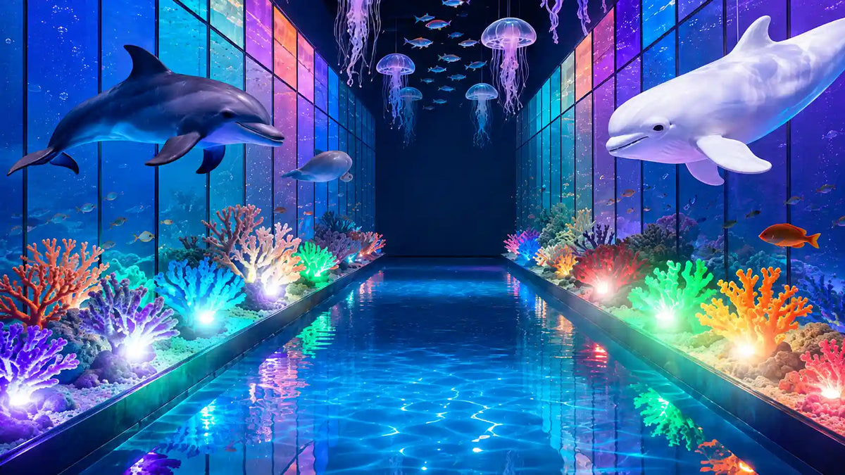 Aquarium led koi pond lighting