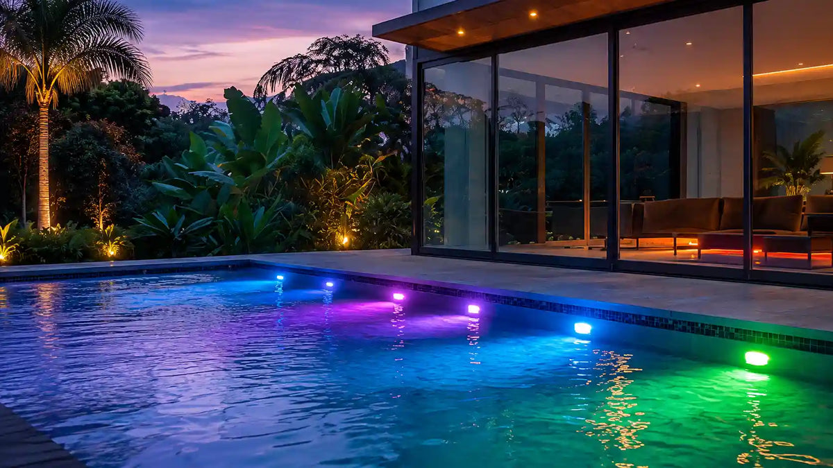 Swimming pool led underwater light