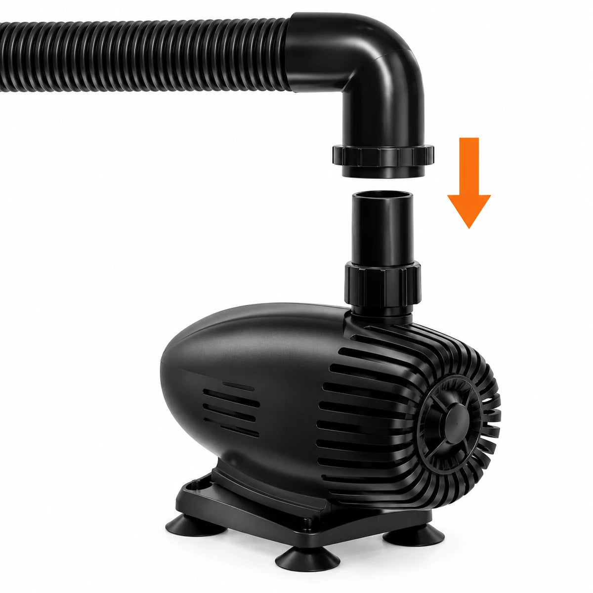 assemble solar powered waterfall kit pump