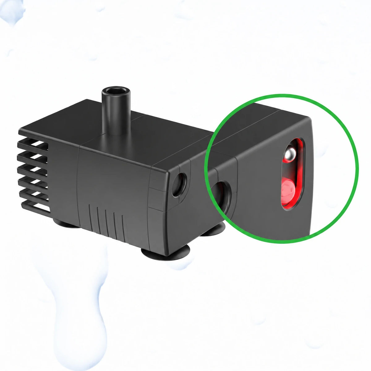 battery powered water pump for small fountain protection