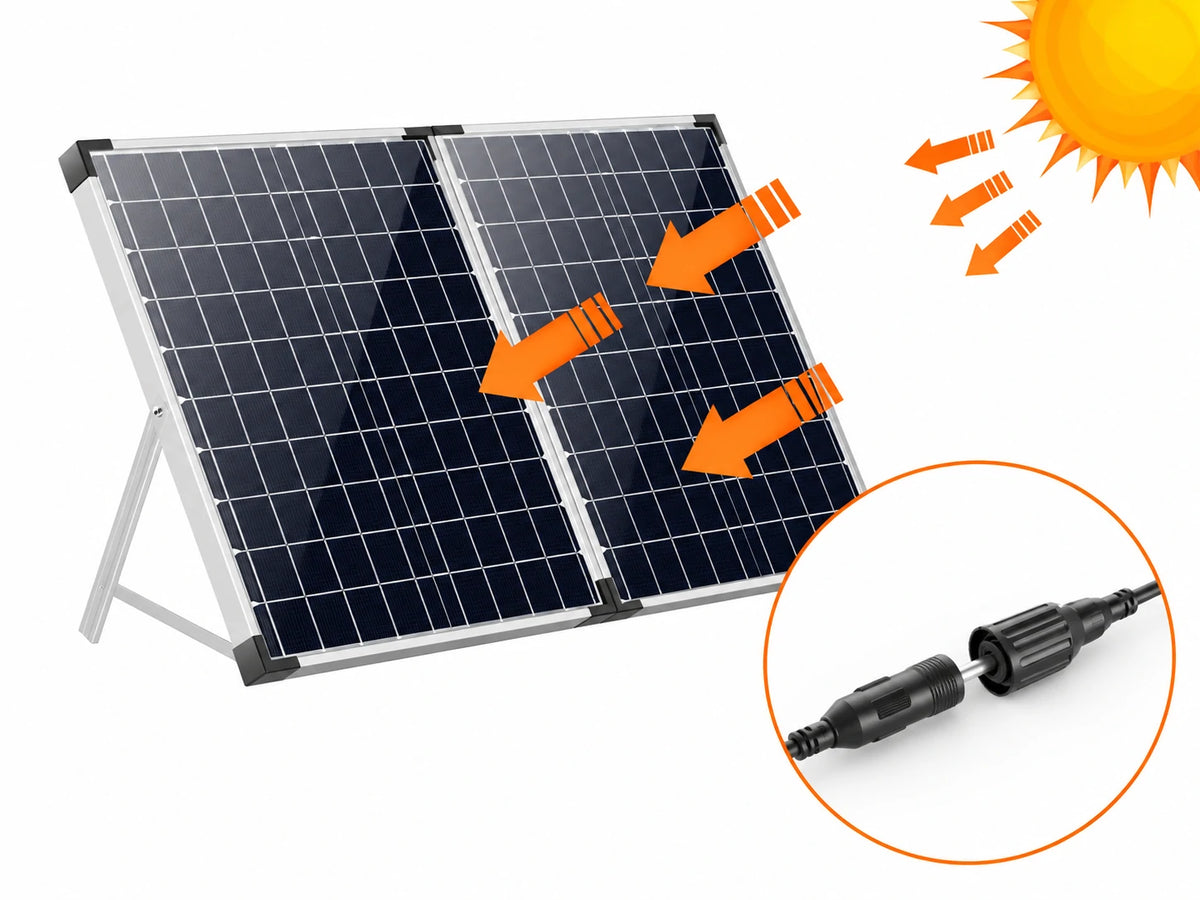 connect solar powered garden waterfall panel