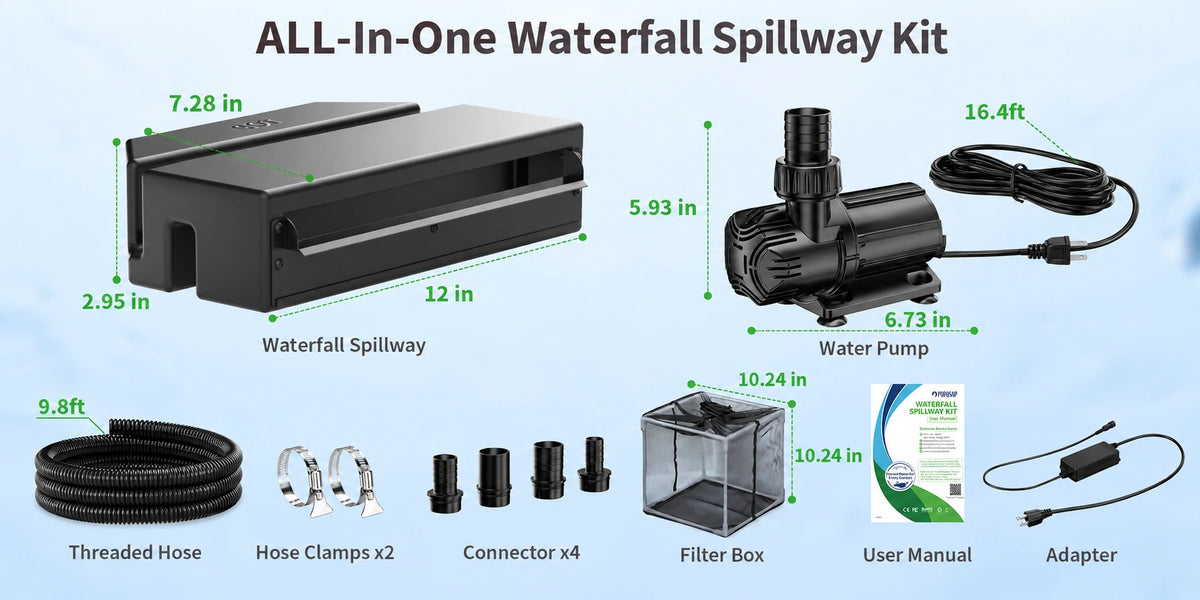 garden ponds and waterfalls package