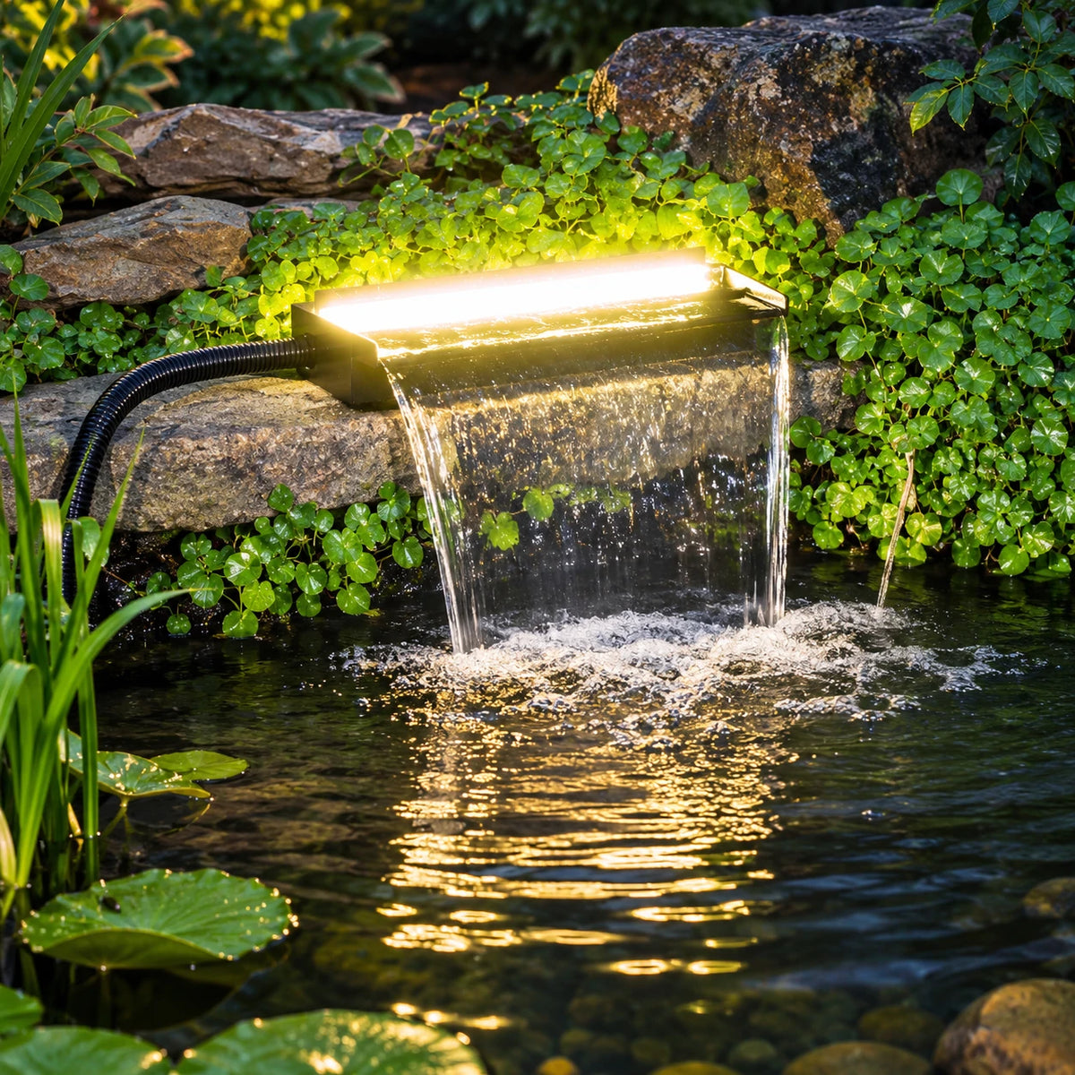 garden waterfall kit works