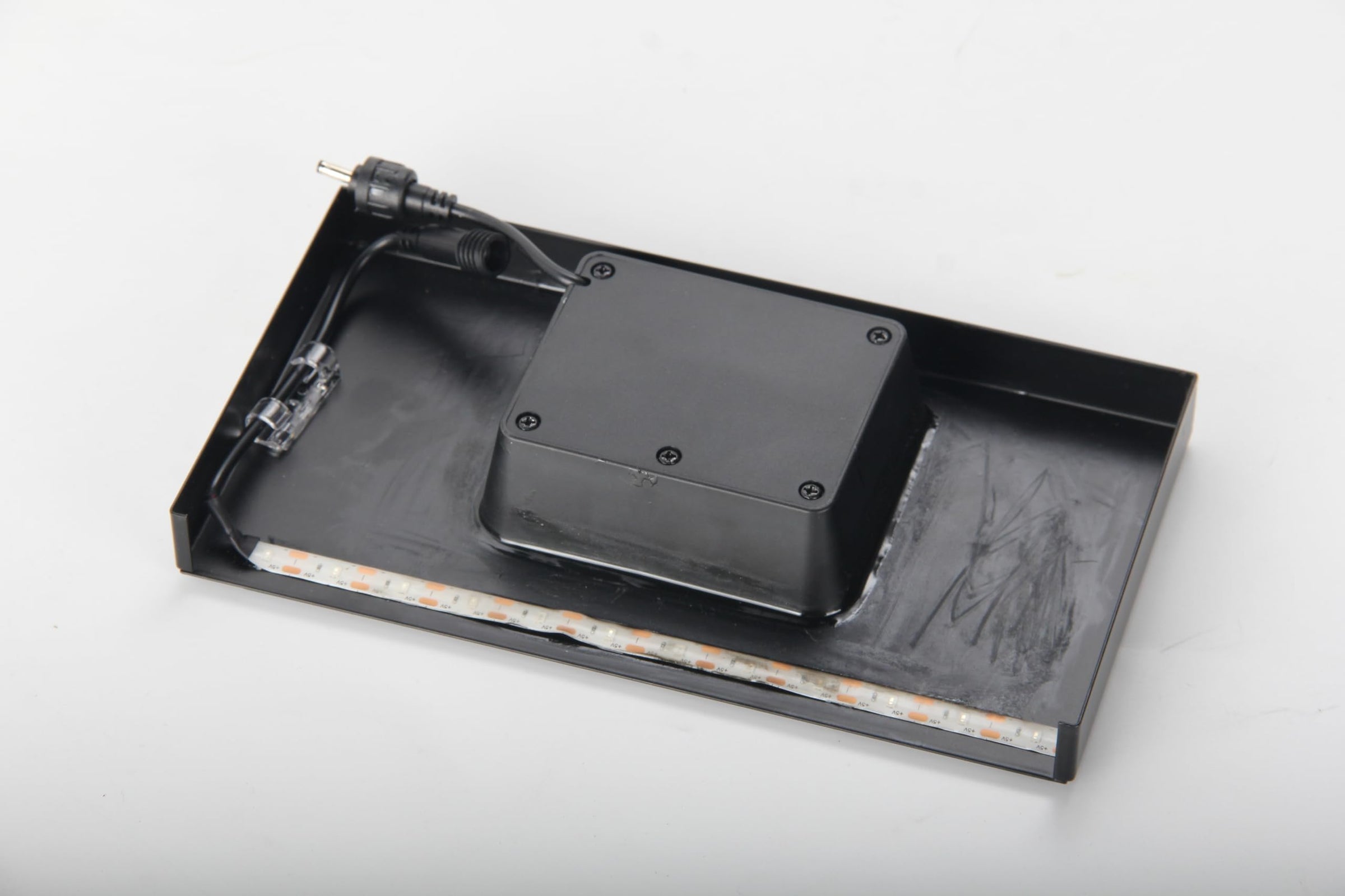 pond waterfall box cover with LED Light Strip
