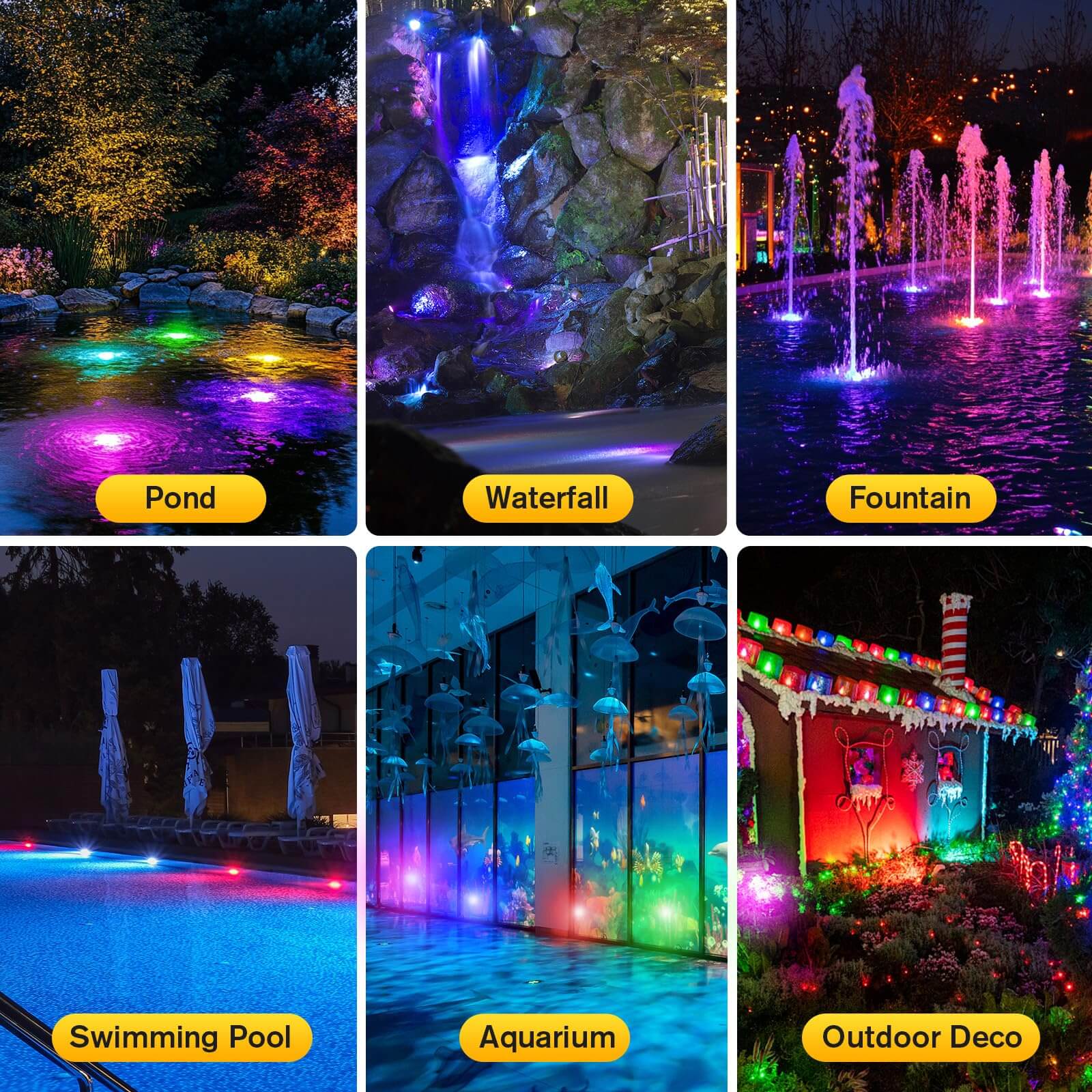 underwater pond light,pond submersible lights,underwater led lights for ponds,koi pond lights