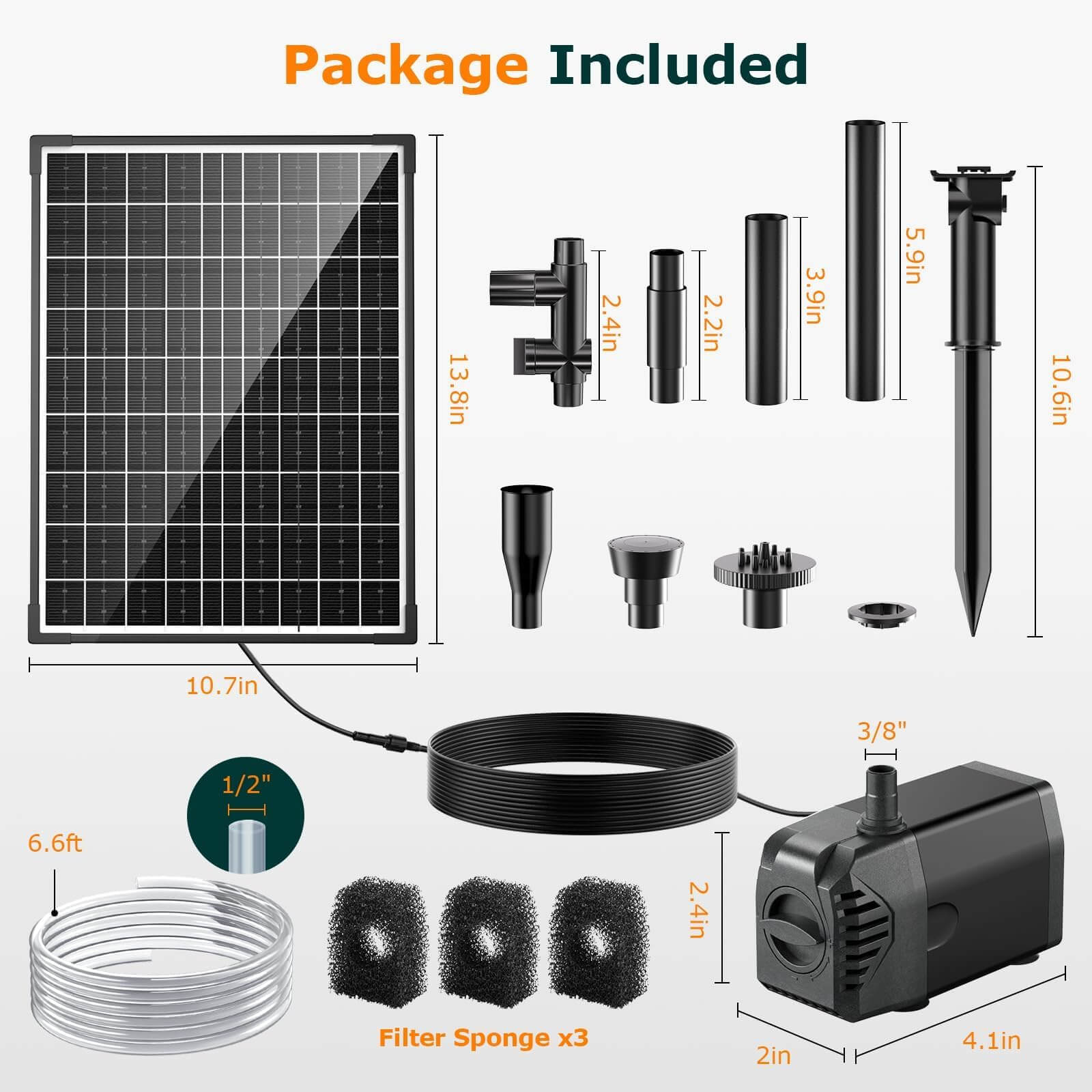 fountain solar water pump,adjustable flow rate water pump​,adjustable flow fountain pumps,fountain pump adjustable flow