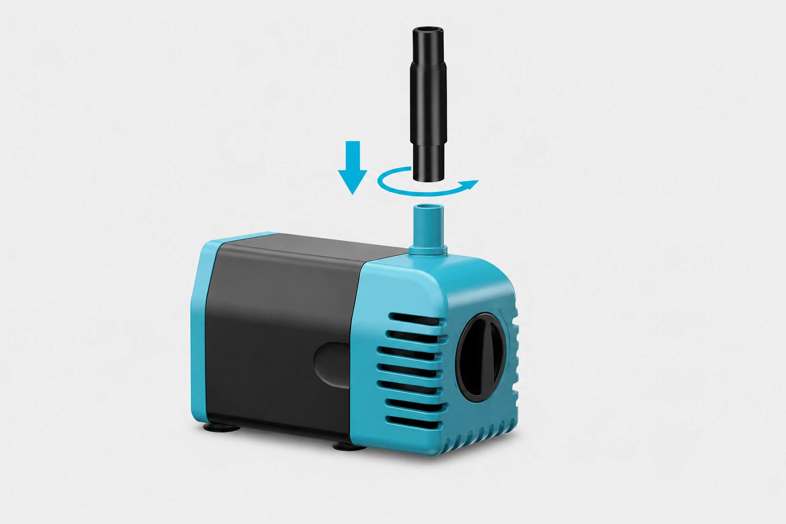 install solar pumps for fountains