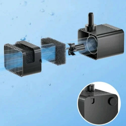 outdoor pond filter solar pump