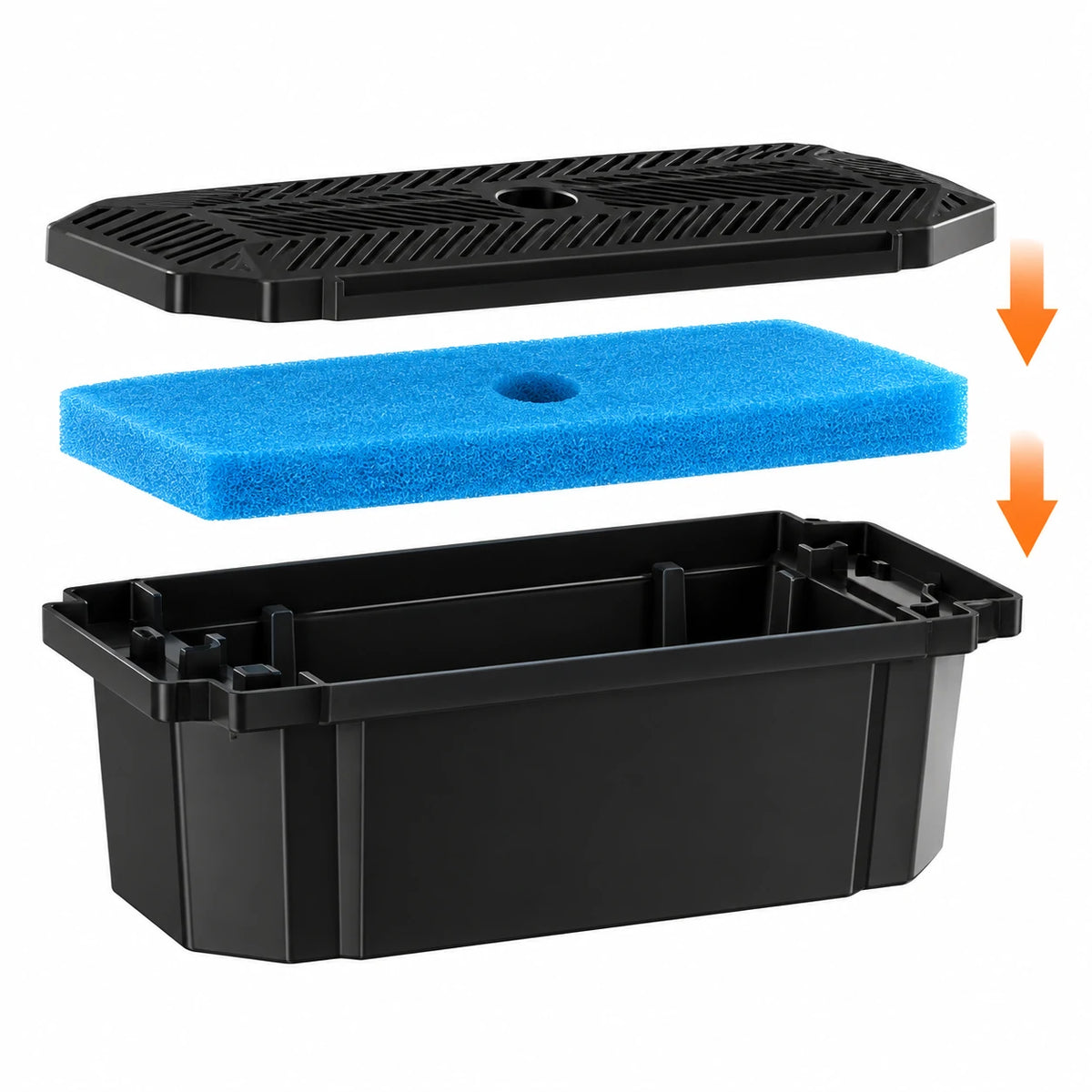pond filter solar power pads