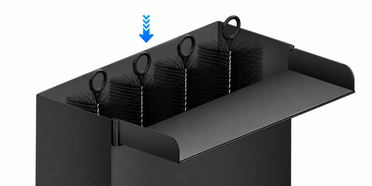 pond with waterfall kit filtration brush