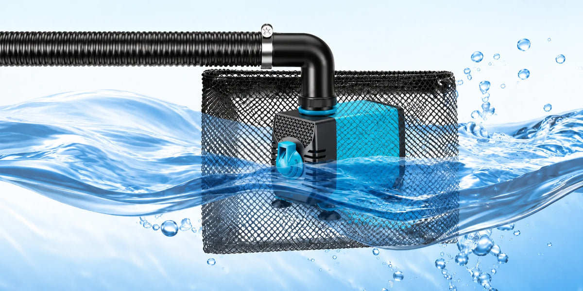 pond with waterfall kit pump