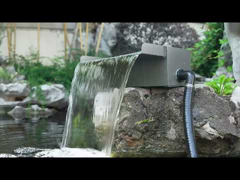pond waterfall filter,pond waterfall and filter,pond waterfall with filter