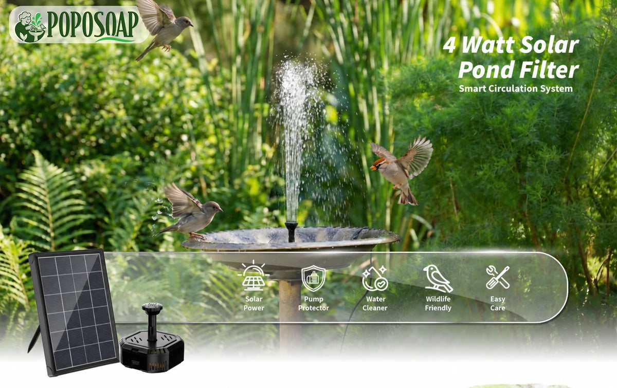 4W Small Pond Pump and Filter System