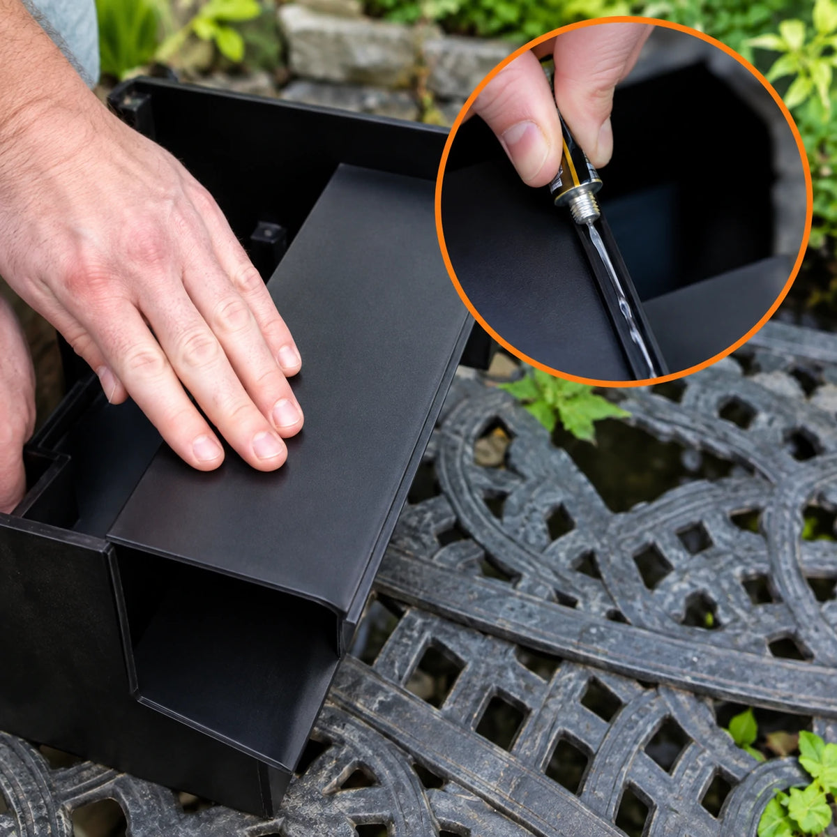solar pond pump waterfall kit install