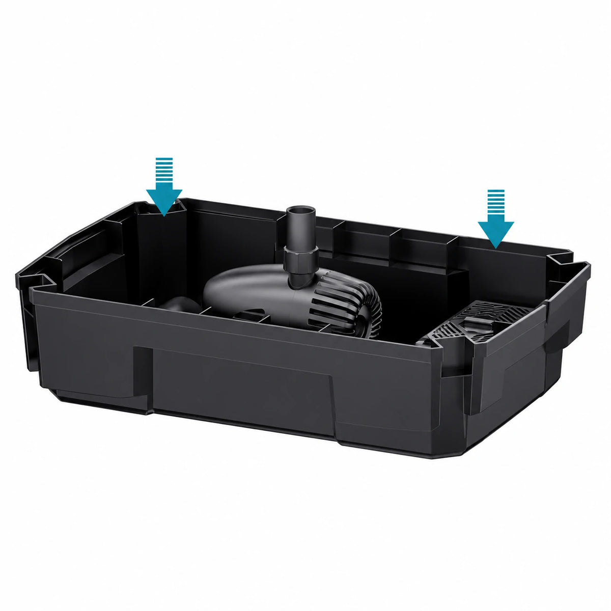 solar power pond filter in box