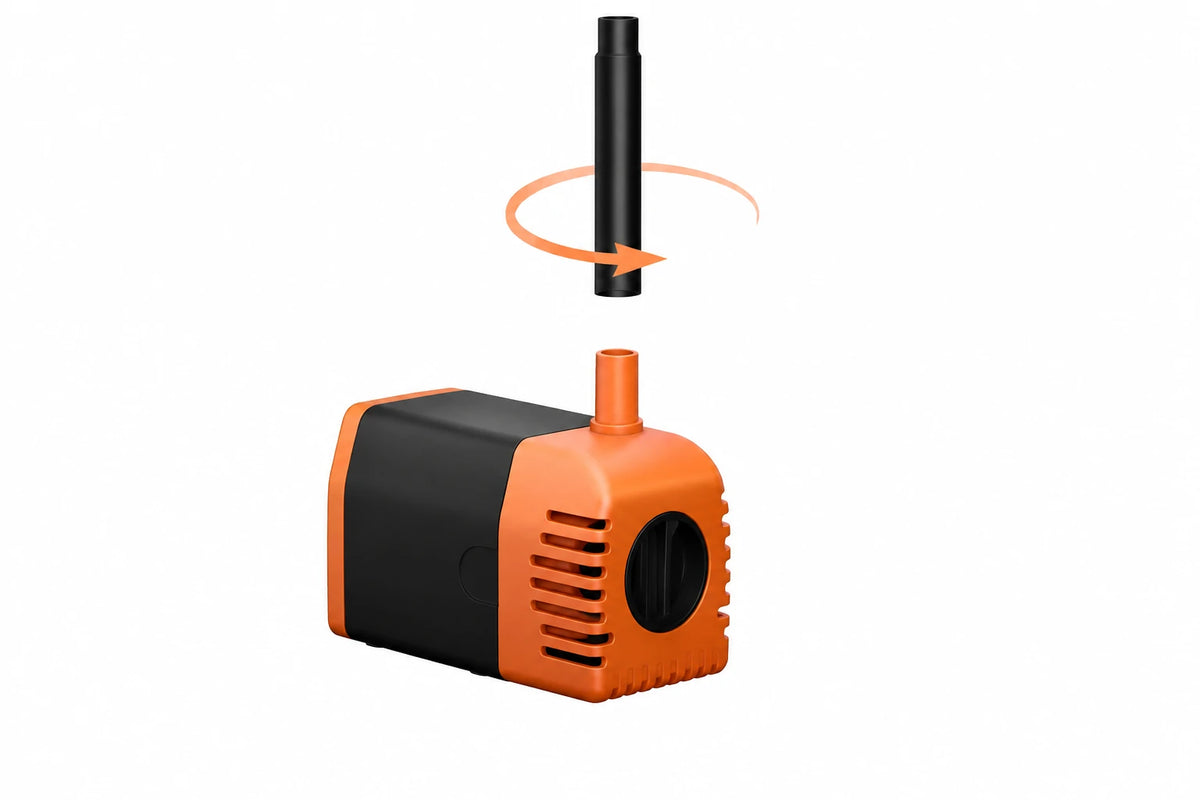 solar power pump for fountain assemble