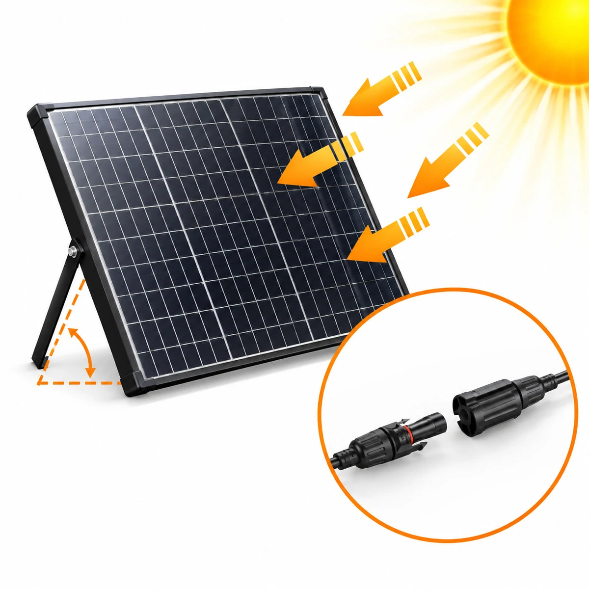 solar powered outdoor waterfall kit