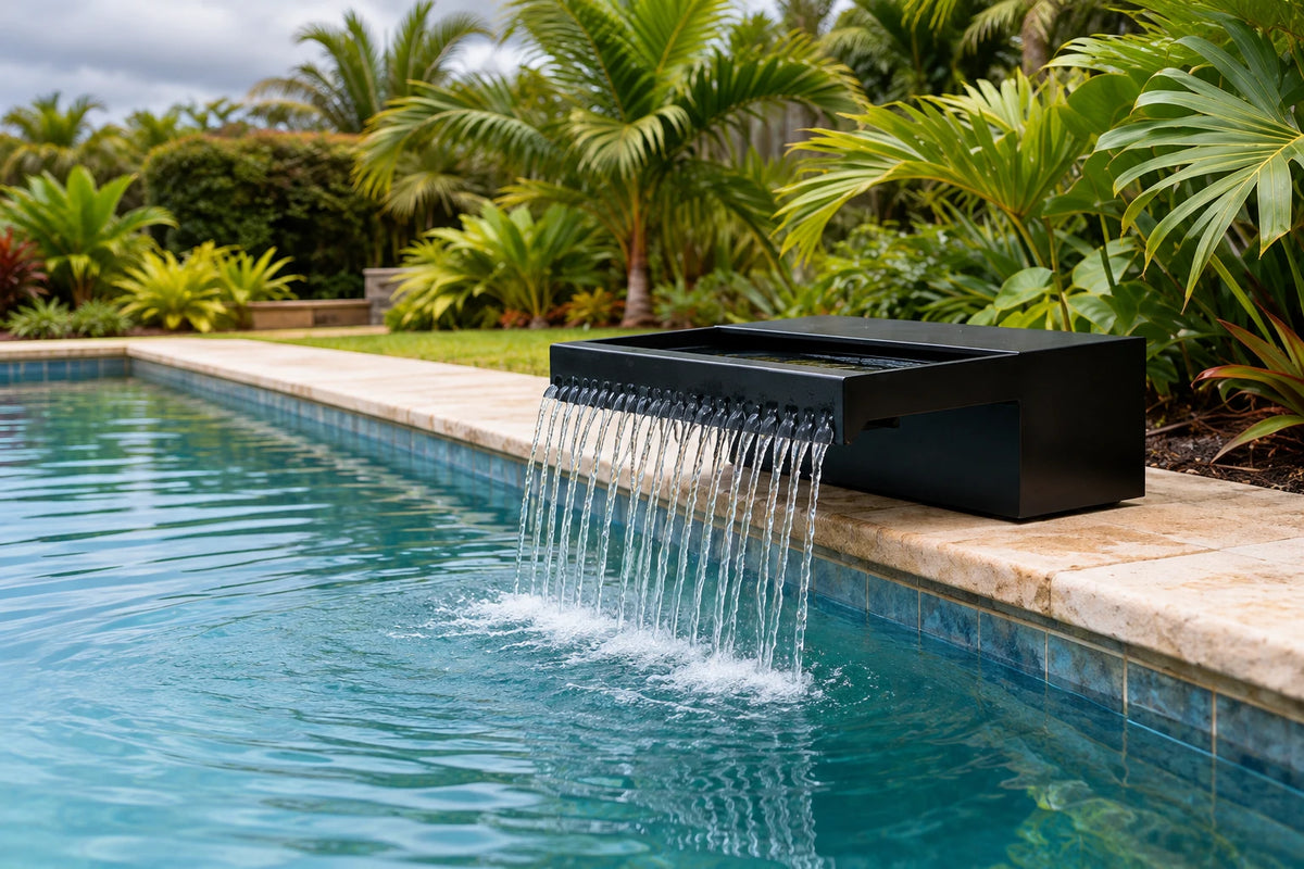 solar power waterfall pump freestanding installation methods
