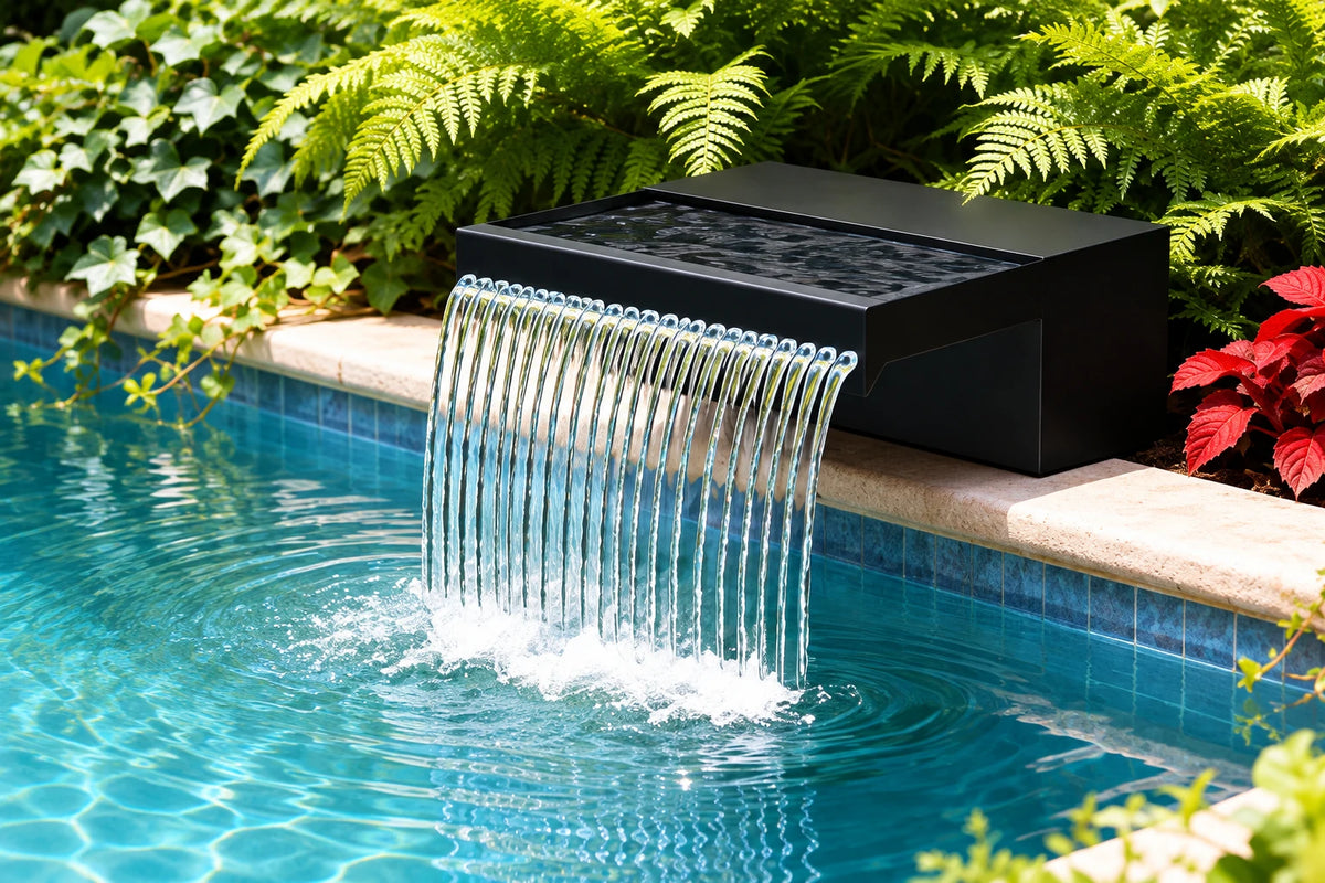 solar power waterfall pump dug in installation methods